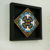 تابلو طرح کاشی لعابی لوزی