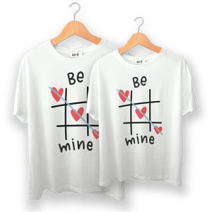تی شرت طرح be mine