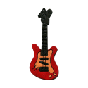 پیکسل طرح گیتار قرمز